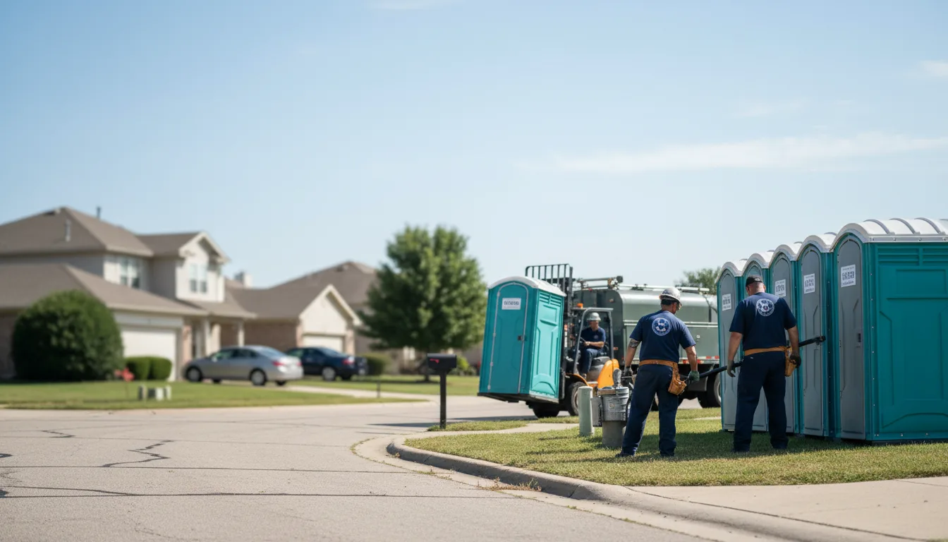 Porta Potty Rental in Stoutsville, OH near me